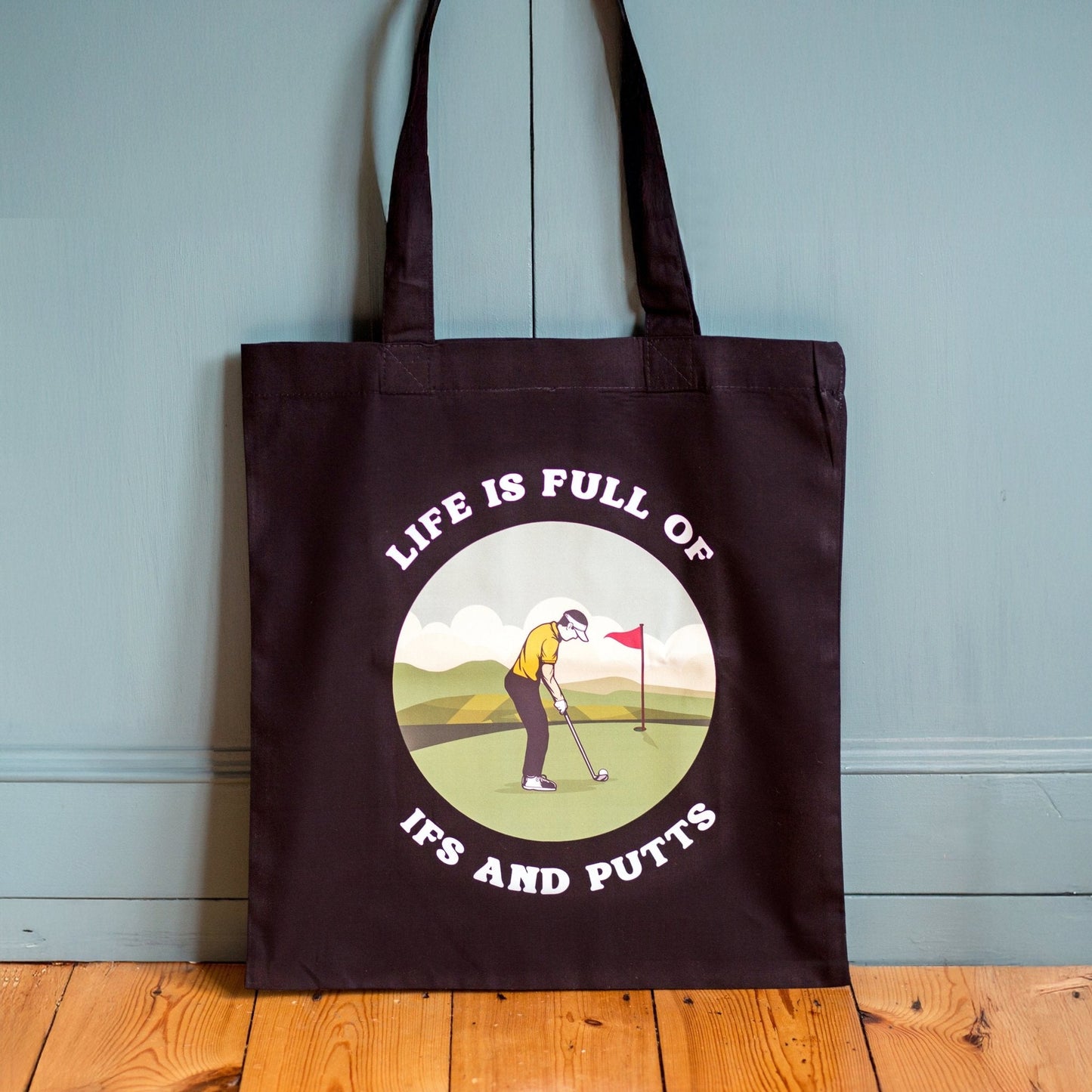 Funny Golf Tote Bag