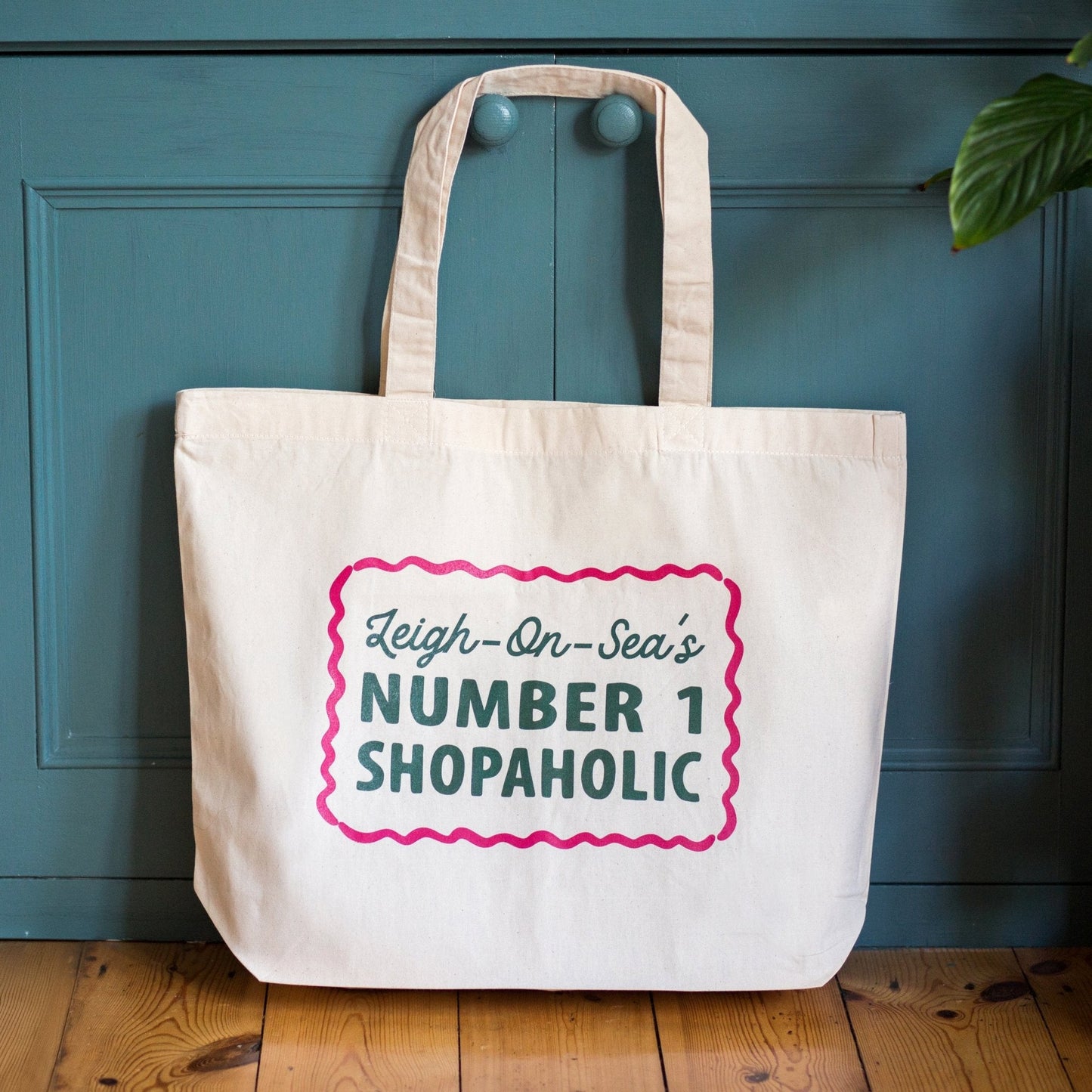 Personalised Shopaholic Tote Bag