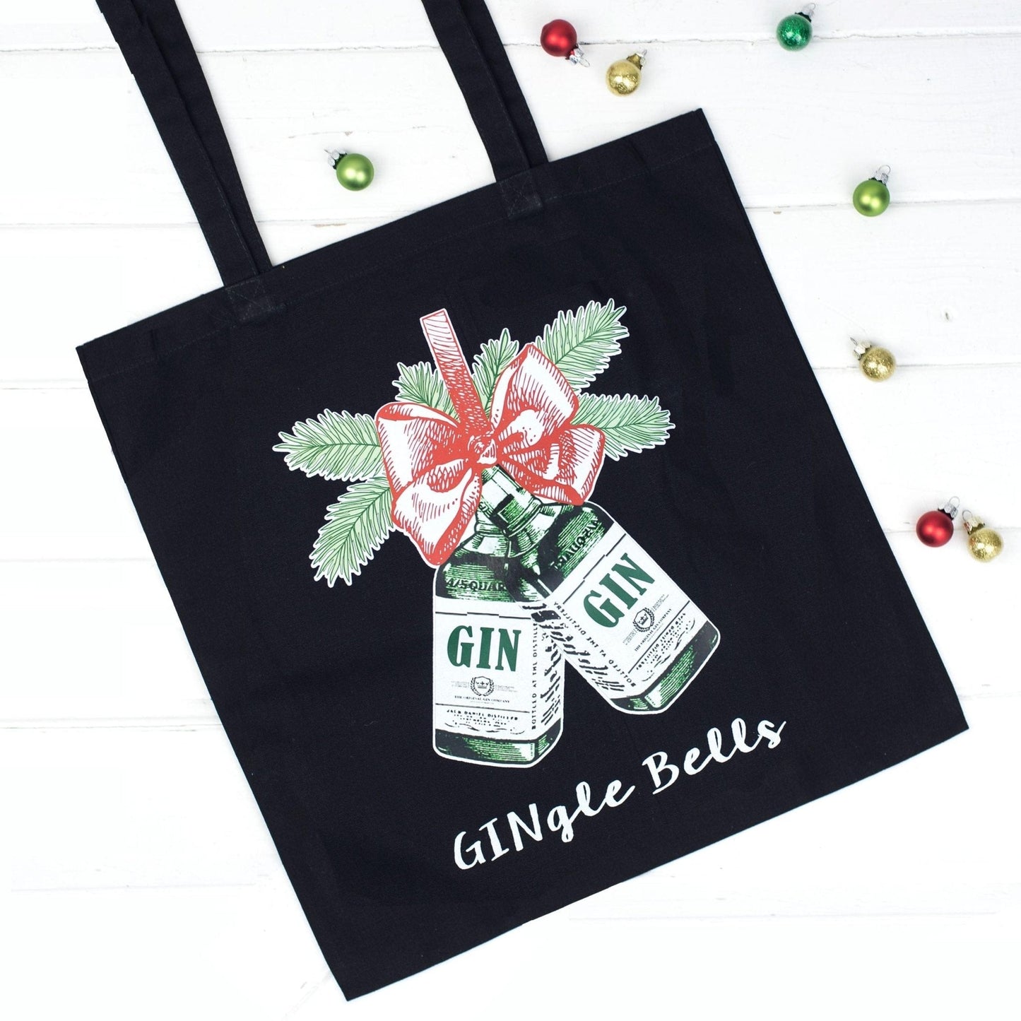 'Gingle Bells' Christmas Tote Bag