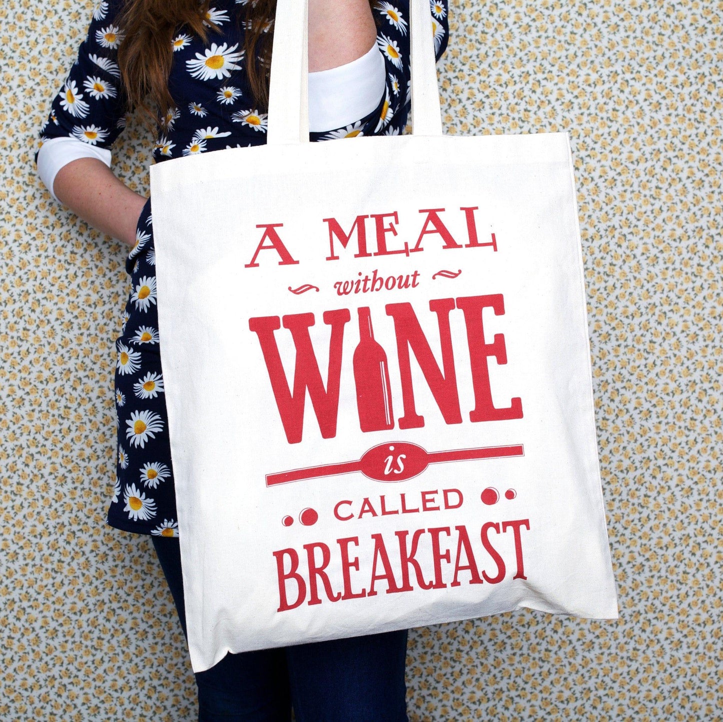 'A Meal Without Wine..' Tote Bag
